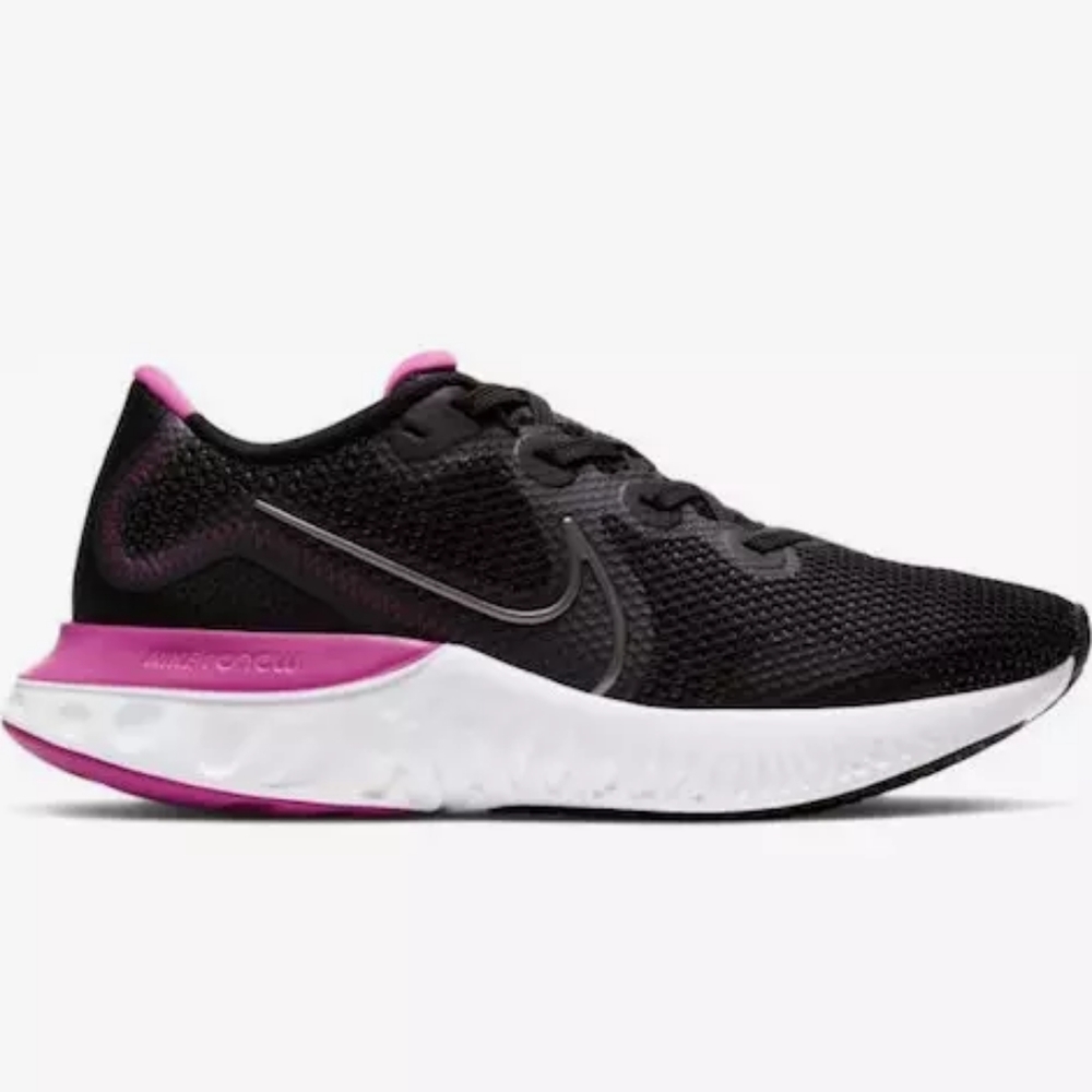 Nike Renew Run Black Pink White CK6360-004 Women's Size 10